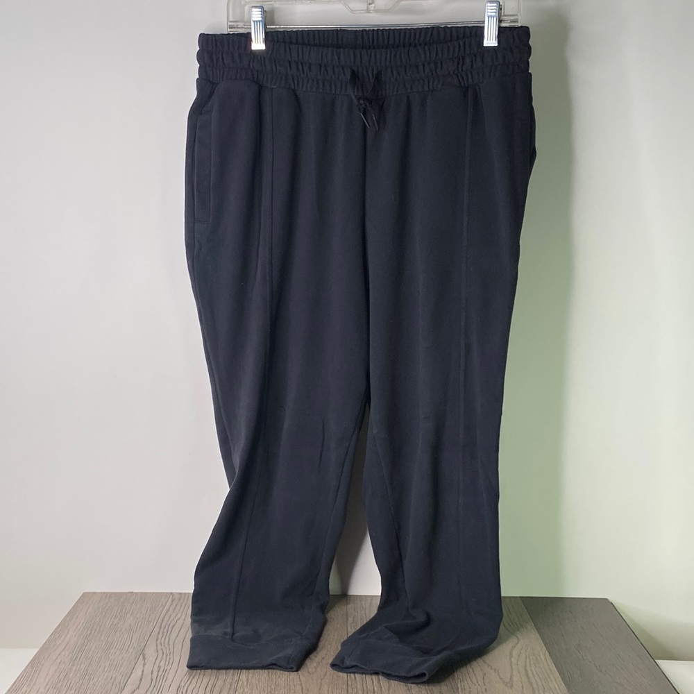 Mondetta Black Elastic Waist Joggers Women’s Size Large - 1364